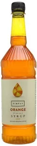 Simply Orange Syrup - 1 Litre - Coffee Supplies